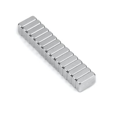 China Industrial Magnet Super Strong Neodymium Magnet Block Rectangle 50X25X12mm Magnet For Generator for sale