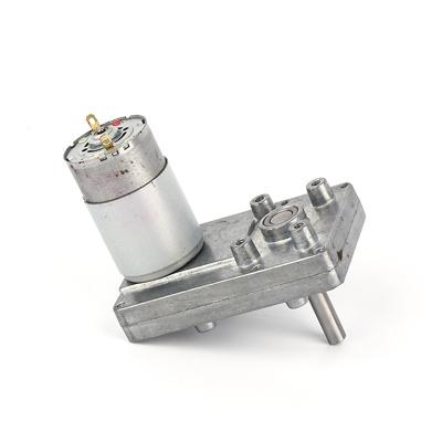 China Metal Gear DM-95SS555 95mm Double Spindle DC Gear Motor With Encoder for sale