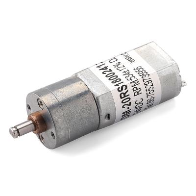 China Metal Gear DM-20RS180 12v DC Geared Motor Reversible for sale