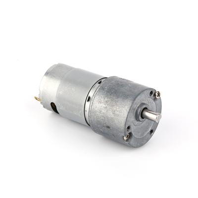 China DM-33RS 395 Metal Small Gear Motor 10000rpm DC 12v 24v 300rpm Spur Gear Motor Gear Custom 33mm Gearbox Electric for sale