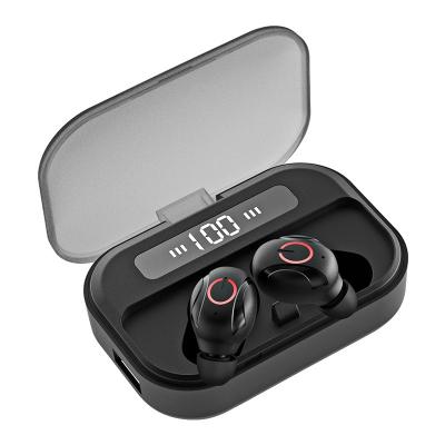 China In-ear Amazon T11 Wireless Earphone TWS Sport Bass LED Power Binaural Digital Display Voice Message With Charging Box for sale