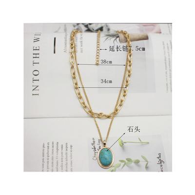 China Environmentally Best Selling Friendly Name Necklace Personalized Handmade High Quality Year Letter Necklace Pendant Necklace for sale