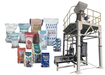 China 10-50 Kg Automatic Bag Packing Machine , Open Mouth Bag Granule Packaging Machine for sale