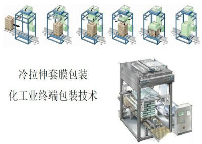 China Auto Film Wrapping Machine for Dextrose / Maltodextrin / Sorbitol Pallets Packaging for sale