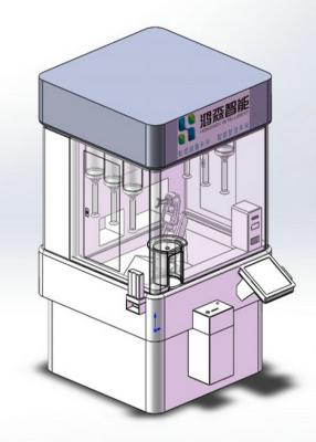 China Compact Structure Automatic Commercial Frozen Yogurt Machine With Robotic System for sale