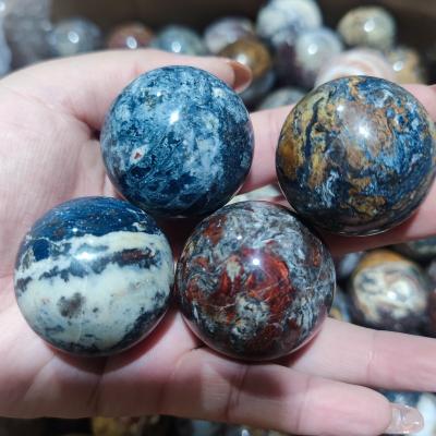 China China Wholesale Crystals Stone Natural Gemstone Crystal Ball Crystal Spheres Small Pietersite Stone Quartz Healing for sale