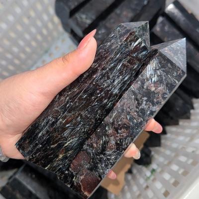 China China Wholesale Crystals Stone Natural Quartz Crystals Healing And Polished Firework Stone Point Shape Gemstone As Gift for sale