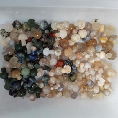 China China wholesale crystals stone small quartz mushroom decoration crystals natural colorful healing stones of different for sale