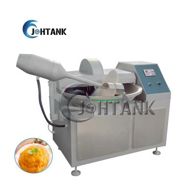 China Industrial Automatic Vegetable Meat Processing Cleaver Meat Emulsify Bowl Cutter Machine for sale