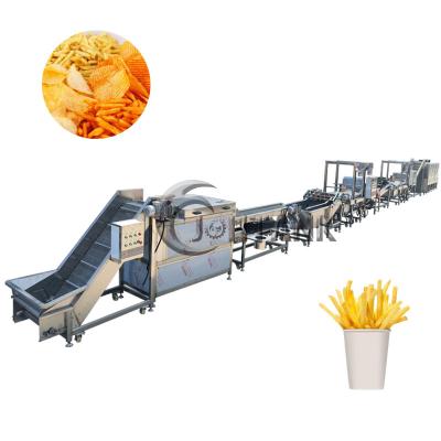 China Vegetable Processing Plant Plant Potato French Fries With High Performance for sale