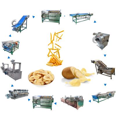 China Production Automatic French Fries Making Machine Turkey Price With High Quality for sale