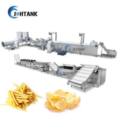 China Automatic Production Fully Automatic Frying Machine For French Fries Peanuts And Other Food for sale