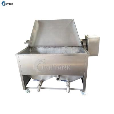 China The finished product is bright in color Industrial Commercial Deep Chips Fryer Fried Chicken Equipment Electric Gas Frying Machine for sale