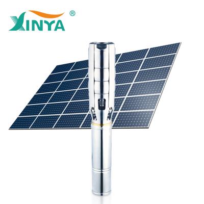 China Submersible Irrigation Solar Powered Submersible Deep Well Water Pump for sale