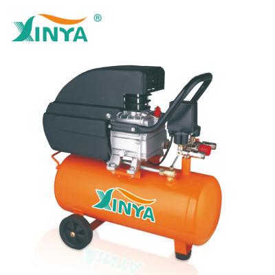 China Lubricated XINYA 220 Volt 24 50 Liter General Electric Air Compressor for sale