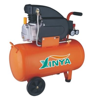 China Supplier XINYA Lubricated AC 50L 1.5kw Electric Air Compressor Portable Direct Driven For Spray Painting (CEFL50) for sale