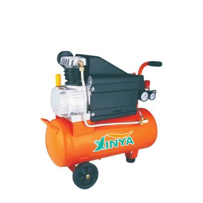 China XINYA 50L Oil Lubricated Piston 1.5kw Electric Portable Air Compressor Maker For Spray Paint (XYFL50) for sale