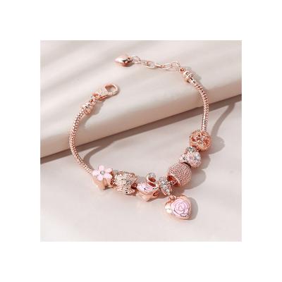 China FASHIONABLE newest design designer rhinestone designer good quality custom lucky charms for bracelet diy for sale