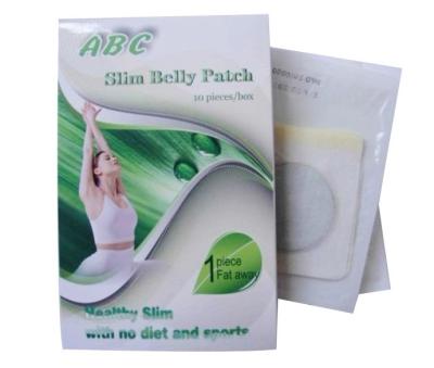 China Effective ABC Slim Belly Patch For Burning Fat, 100% Pure Herbal Weight Loss Slimming Patches for sale