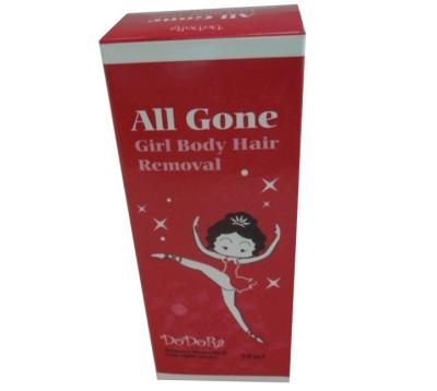 China Effective Dodora All Gone Girl Body Hair Depilatory Cream For Hair Removal Without Side Effects, 50ml for sale