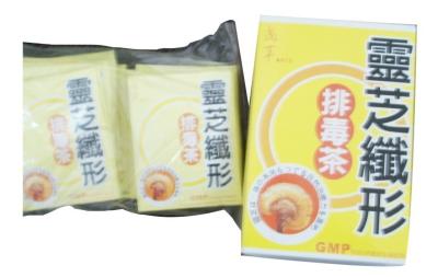 China Natural Lingzhi Weight Loss Herbal Slimming Tea With Ganoderma For Discharging Toxin for sale