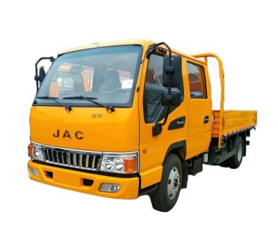 China Jianghuai Junling E3 130 Hp 3.2m Double Row Barrier Light Truck 5995*2000*2330mm for sale