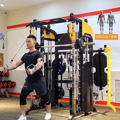 China Best Selling Universal Commercial Multifunction Gym Equipment 3D Smith Gym Fitness Machine for sale