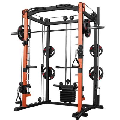 China Home Manufacturer Wholesale Home Gym Smith Machine Multi Functional Use 3D Integrated Trainer Squat Rack for sale