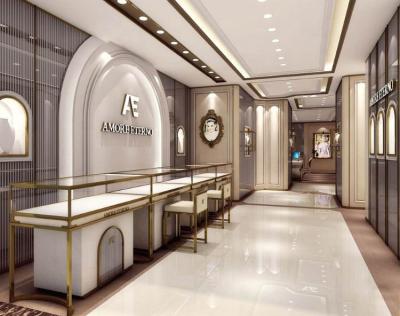 China High End Counter Design Modern Jewelery Cabinet Jewelery Showcase Jewelery Display Jewelery Jewelry Store Interior Design for sale