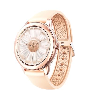 China Touch Screen Fashion Ladies Smart Watch for Women Girls DIY Watch Face Smart Reminder Wearable Fitness Bracelet Luxury Gold Watches Women for sale