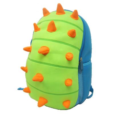 China Custom Logo Hedge Hog Neoprene Eco-friendly Waterproof Custom Logo Kids Backpack Girls Boys Children School Bag for sale