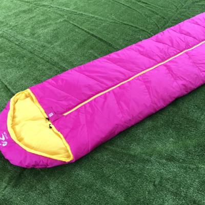 China Envelope Adult Hooded Zipper Type Wrap Sleeping Bag for sale