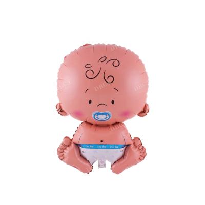 China Each of 49*75cm Funny Baby Boy Balloons Baby Shower Birthday Party Decorations Balloons for sale