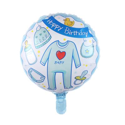 China Logo Birthday Party Decoration Baby Years Round Cartoon Film Foil Balloons Customized Decoration Balloon for sale