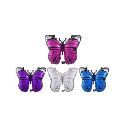 China All Butterfly Foil Happy Birthday Foil Balloons Kids Animal Toys for sale