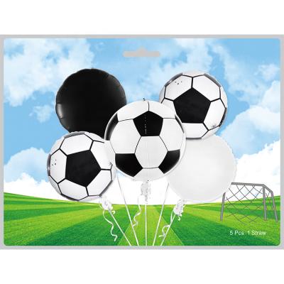 China All Happy Birthday Foil Balloon Sets Inflatable Party Soccer Foil Cartoon Balloons for sale