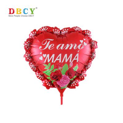 China All Holiday Festival Foil Mylar Heart Mylar Balloons Maker for sale