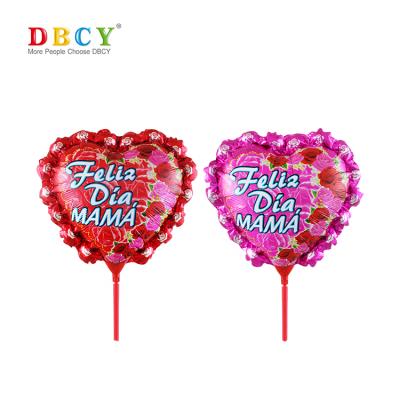 China All Heart Foil Customized Mylar Foil Holiday Balloons for sale