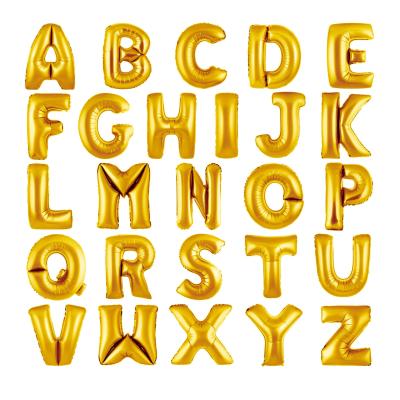 China All Alphabet Letter Foil Approved Non-Toxic Environmental Balloon for sale