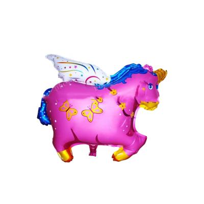 China Gift Toy DBCY-B0119 Inflatable Horse Foil Helium Balloon Animal Factory for sale