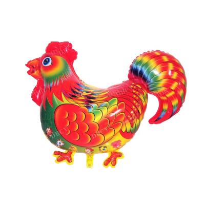 China All DBCY Colorful Rooster Shape Hot Selling Self Inflating Helium Animal Shaped Balloon for sale