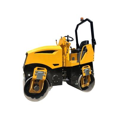 China E.P Low Price Double Drums Used Road Base Compactor Diesel Engine Used Small Vibratory Mini Road Roller Compactor For Sale for sale