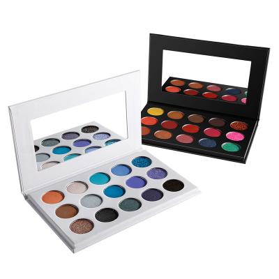 China Custom EYE Shape Eyeshadow Pallet Palette Luxury Private Label for sale