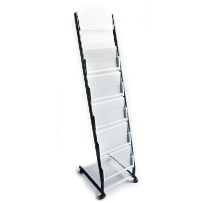 China Heavy Duty Floor-Standing Magazine Rack Information Shelving Storage Rack for sale