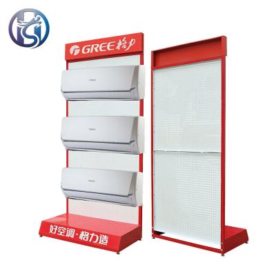 China Shopping mall/super mall/retail store/store customized metal-air treatment rack of shopping mall shelf rack air conditioner display rack for sale