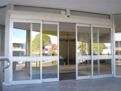 China Quality Framed Automatic Sliding Glass Door Kit /Automatic Sliding Door Control System for sale for sale