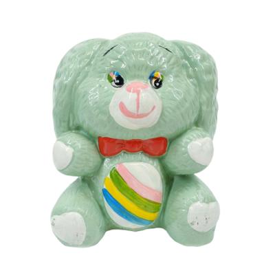 China Personalized Money Bank Inbulk Rabbit Rainbow Maid Cute Animal Blue Free Money Bank Maid Quality Explain Kids for sale