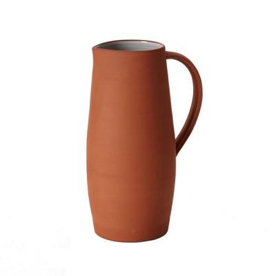 China The New Sustainable Custom Water Glazed Terracotta Pitcher for sale