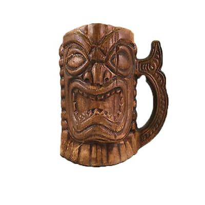 China Hot Selling Europe Faux Ceramic Tiki Mug Treasure Craft for sale