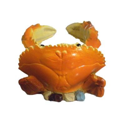 China Viable Shape Resin Crab Decor Handmade Bottle Holder for sale